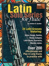 Latin Solo Series for Flute Book & Online Audio cover